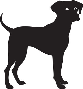 Artistic Doggy Wonders Illustrated VectorsIllustrated Canine Charisma Vectorized Splendor