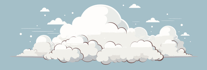 Experience the Enigmatic Allure: A Big White Clouds Ethereal Journey