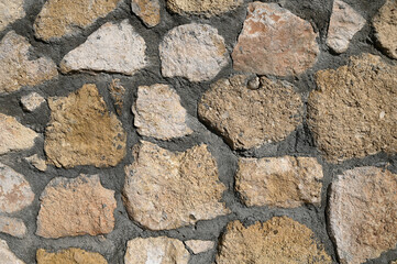 Obraz premium wall made of old natural stone as a background 1