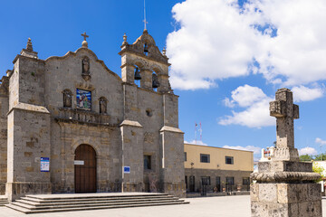 Mexico, Basilica church of Our Lady of Zapopan in historic city center.