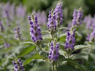 Obraz premium Catnip (Nepeta cataria)