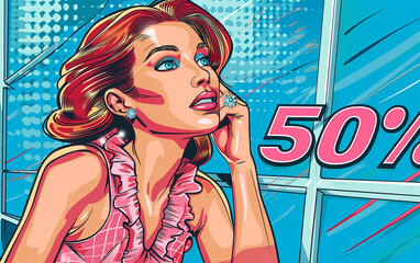 promoção de 50% desconto 