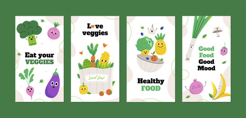 Healthy food stories