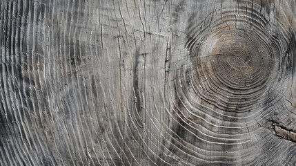 Textured Tranquility: Warm Gray Cut Wood. Generative AI