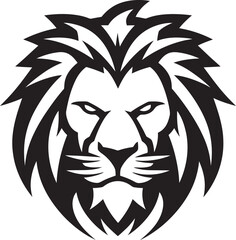 Lion Roar Graphic Vector DesignVector Lion Head Silhouette