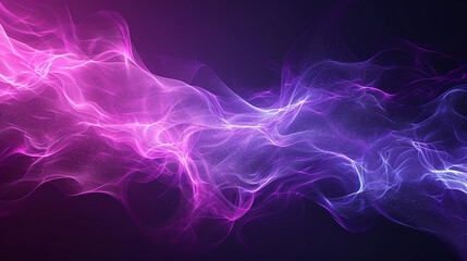 A dynamic digital background of intersecting electric purple and blue waves with particles, evoking a sense of energy and flow.
