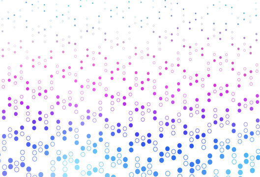 Light Multicolor, Rainbow vector texture with disks.