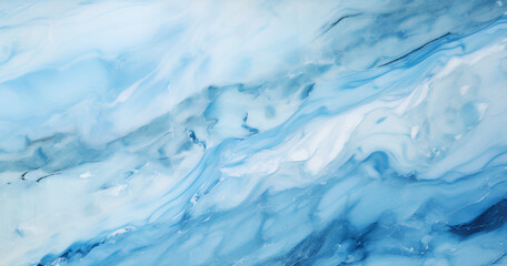 Fototapeta premium Abstract Background of the Blue Marble Surface.