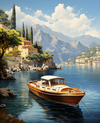 boats in the harbor