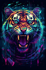 colorful Tiger