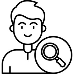Obraz premium Search Icon