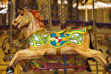 galloper horse at Folly Farm