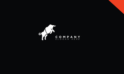 bull creative logo and icon for branding and company 