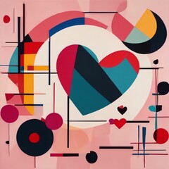 Modern impressionism technique. Wall poster print template. Abstract painting art. Hand drawn by dry brush of paint background texture. Oil painting style generative AI