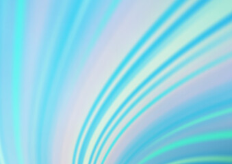 Obraz premium Light BLUE vector blurred shine abstract template. Glitter abstract illustration with an elegant design. A completely new template for your design.