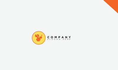 Honey bee Creative and colorful logo for branding and company