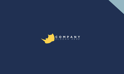 Rhino logo for branding and company 