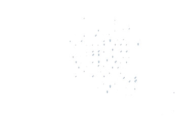 Light black vector background with gender symbols.