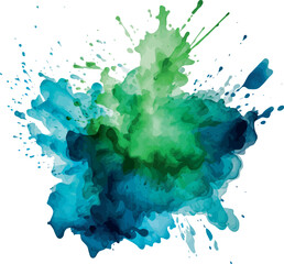 abstract  splash stain colors watercolor vector