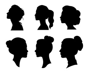 silhouette of woman