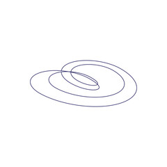 loop line infinity vector illustration design