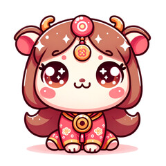 Fototapeta premium Lunar New Year Animal Clipart