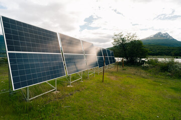 SOLAR PANELS in Tierra del Fuego, argentina