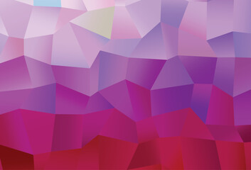 Fototapeta premium Light Purple vector texture with rectangular style.