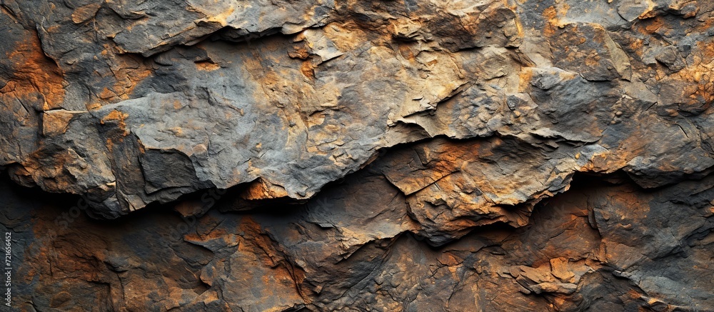 Poster layered rock textured background image - a visually stunning, layered rock textured background image