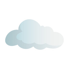 Cloud weather illustration