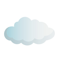 Cloud weather illustration