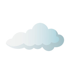 Cloud weather illustration