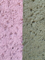 Painted walls in Oaxaca, Mexico