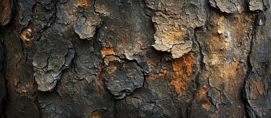 Rough Scratchings on the Side of a Tree: A Textured Tribute to Nature's Roughness