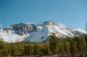 Fototapeta premium snow covered mountains
