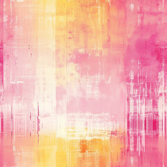 Abstract Pink Orange and Yellow Background Seamless Pattern