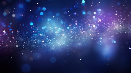 Obraz premium outer space. Abstract illustration with many lights on black background. Shining star. Decoration for holiday design.