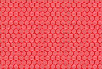 Symbols that represent Chinese New Year The pattern consists of overlapping circles with a pattern inside Can be used as a bunch of Khun Jae fabric patterns wallpaper backgrounds book covers 
