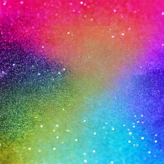 Psychedelic and colorful texture material