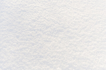 Winter snow. Snow texture Top view of snow. Texture for the design. 