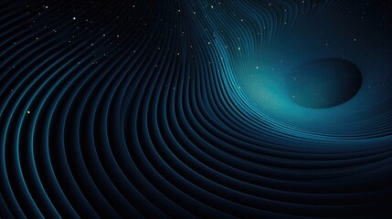 cosmic blue waves abstract. abstract background