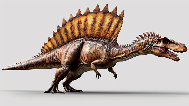 スピノサウルスのイメージ - image of Spinosaurus - No4-3 Generative AI
