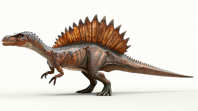スピノサウルスのイメージ - image of Spinosaurus - No4-4 Generative AI