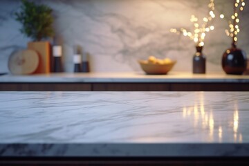 modern kitchen interior with kitchen counter