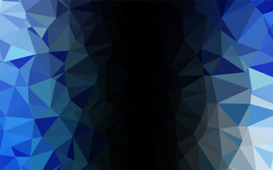 Fototapeta premium Light BLUE vector abstract mosaic pattern. Shining colored illustration in a Brand new style. Textured pattern for background.
