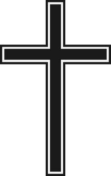 recommend clip art: Christian cross icon, Religion cross vector illustration