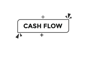 new website, click button learn cash flow level, sign, speech, bubble  banner