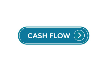 new website, click button learn cash flow level, sign, speech, bubble  banner