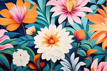 seamless floral pattern