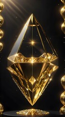 Golden diamond